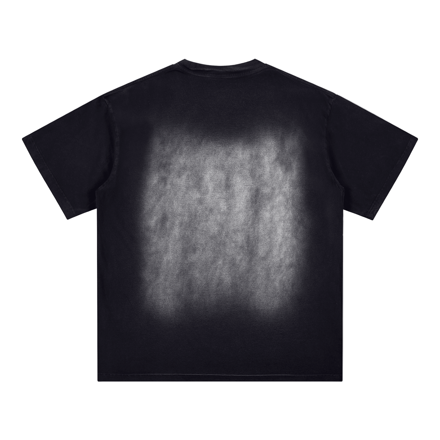 Square Patch Monkey Washed T-Shirt