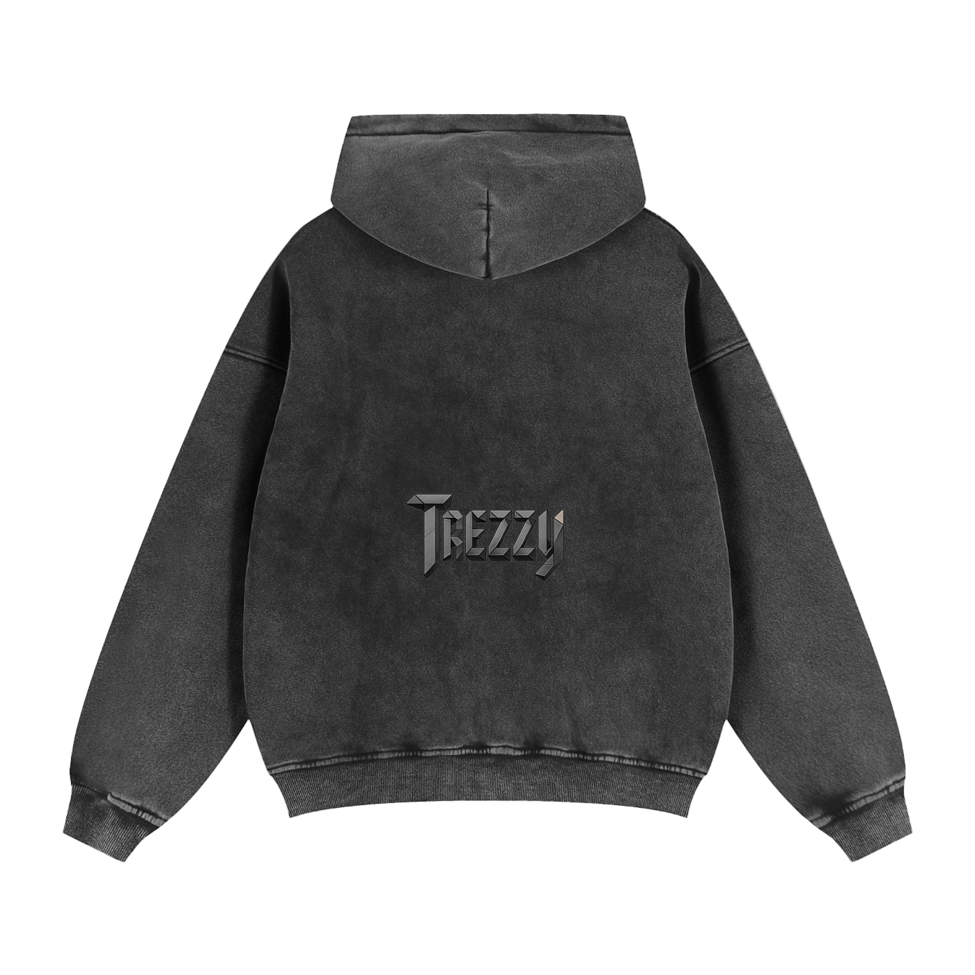 Zip-Through Boxy Fleece Hoodie