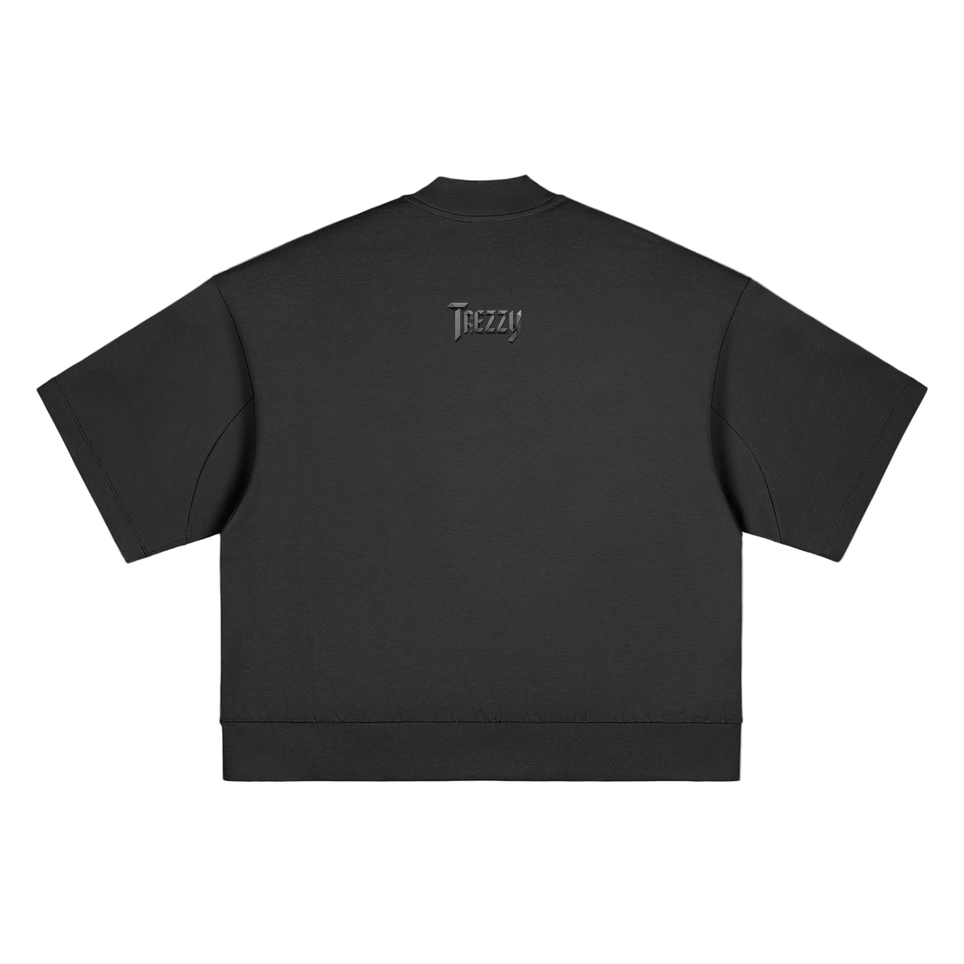 Heavyweight Oversized Mock Neck T-shirt
