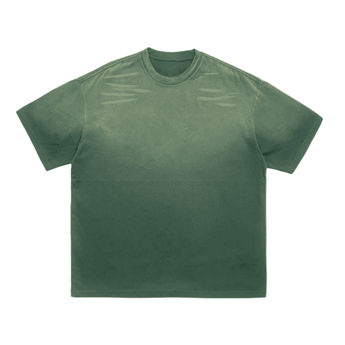 Tiger Stripe Gradient Washed T-Shirt