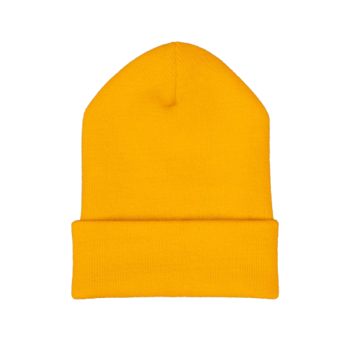 Bright Yellow Beanie
