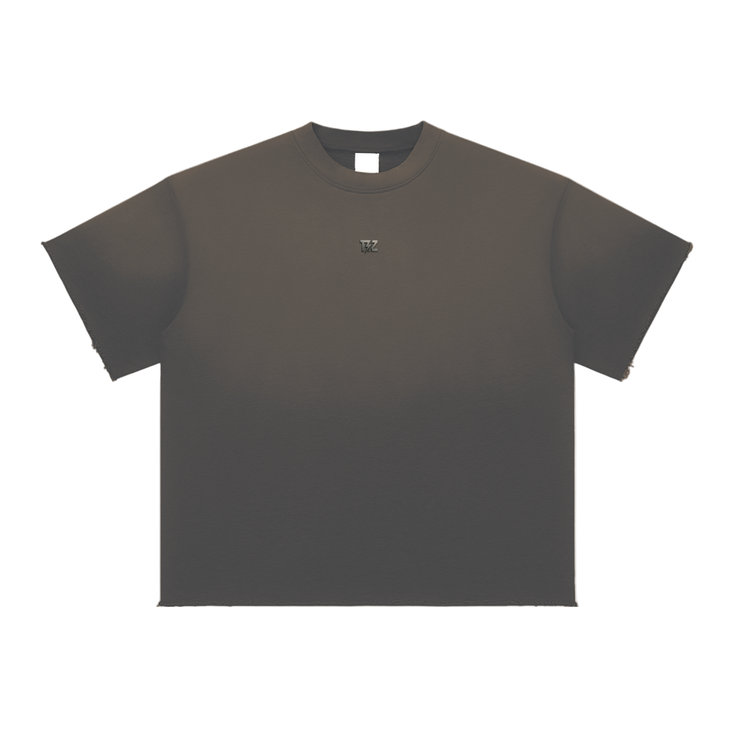 Sun Fade Raw Edge T-Shirt