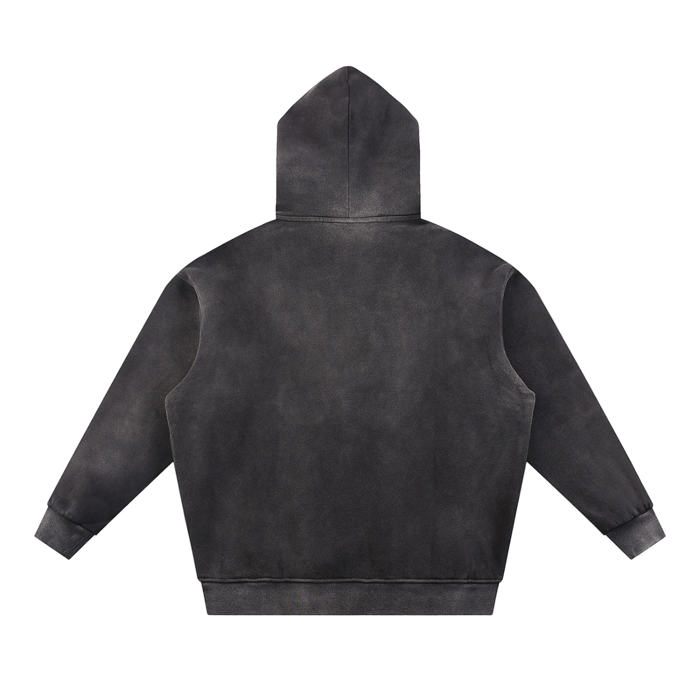 Sun Fade Contrast Tape Fleece Hoodie