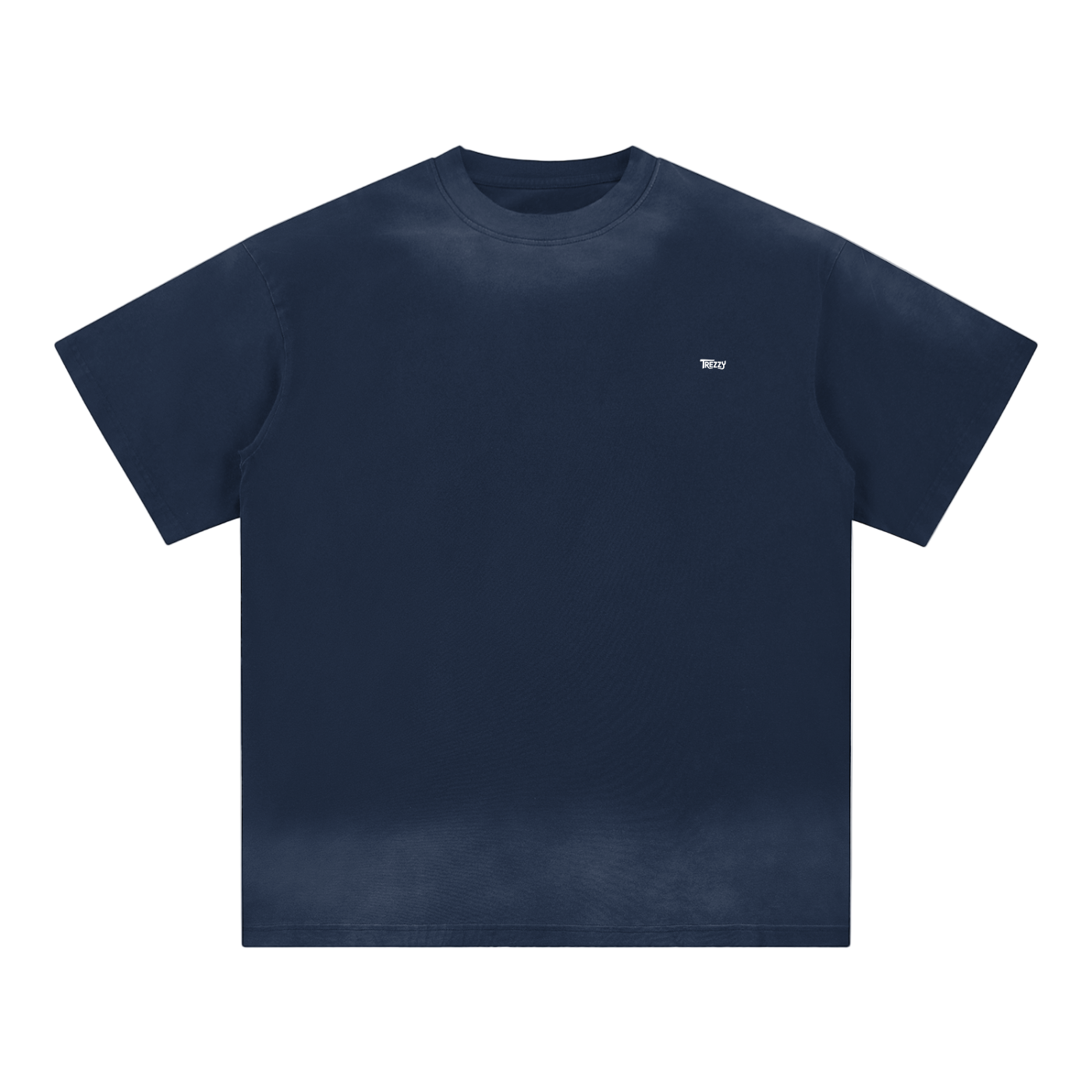 Petite Crew Neck Sunfade Edge T-Shirt