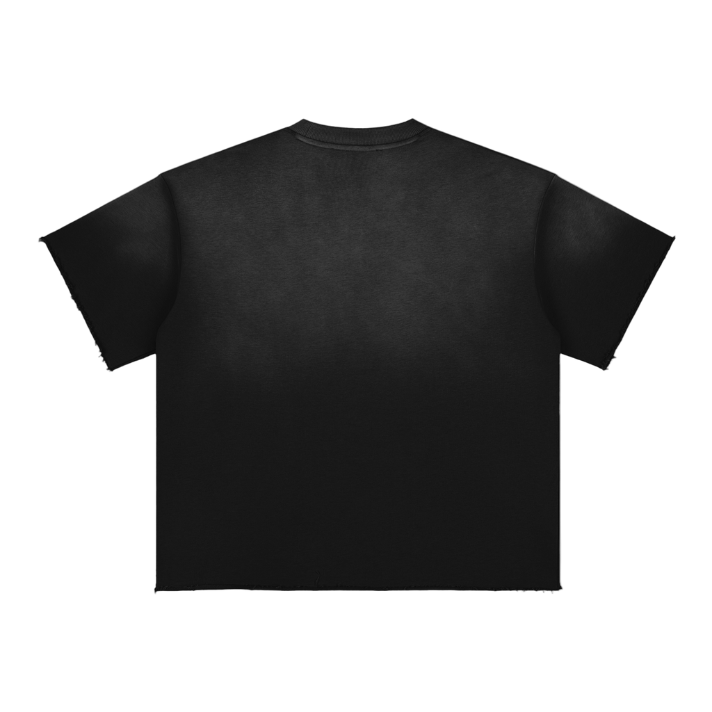 Sun Fade Raw Edge T-Shirt