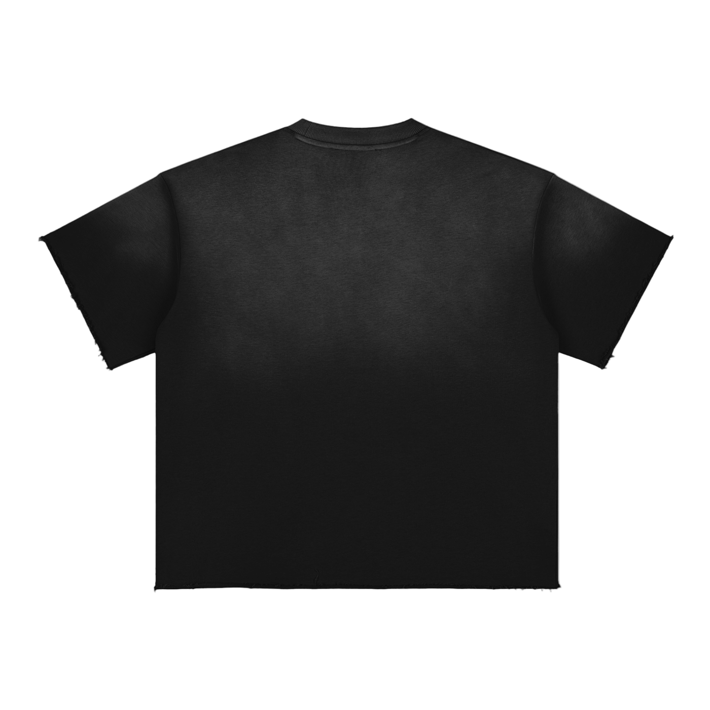 Sun Fade Raw Edge T-Shirt
