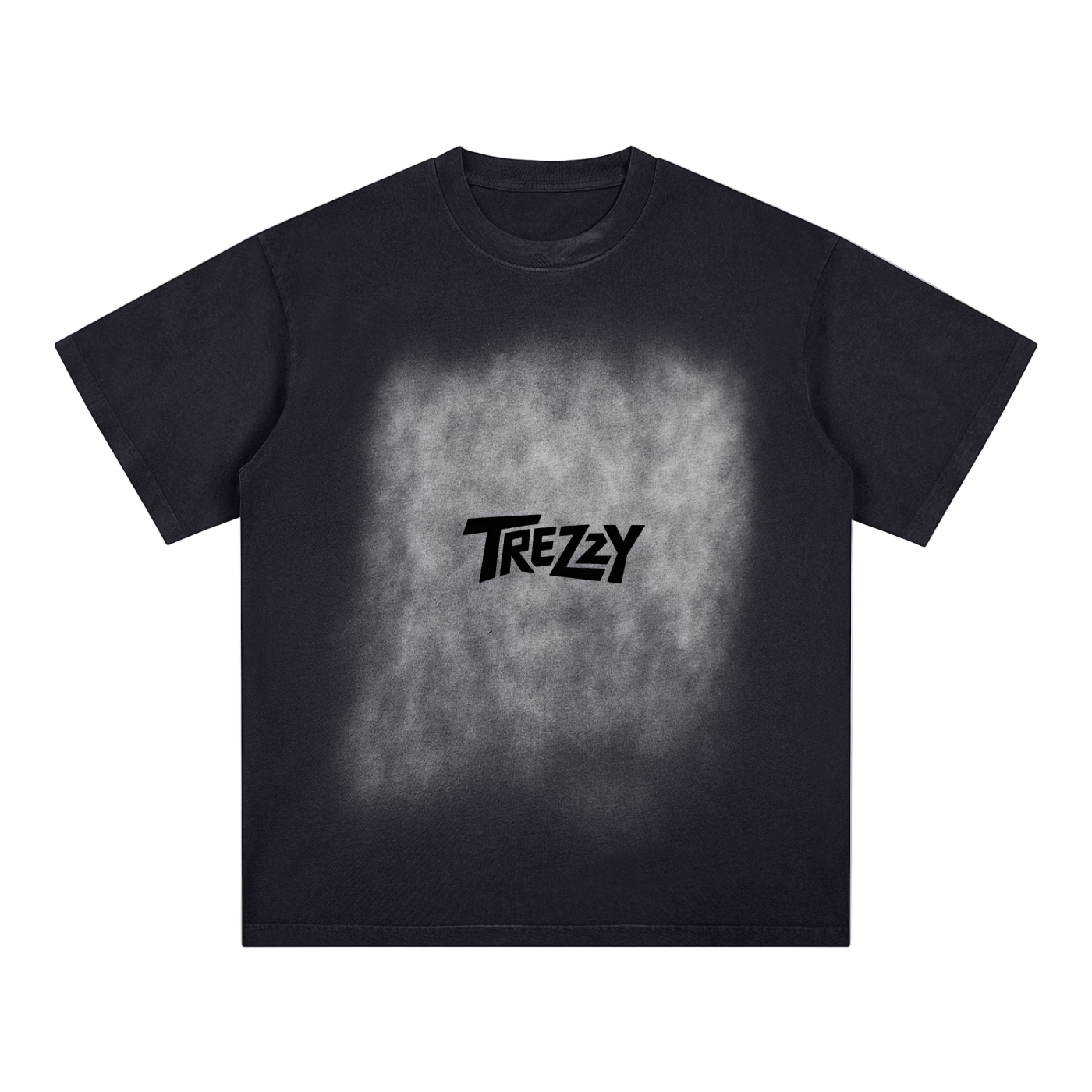 Square Patch Monkey Washed T-Shirt