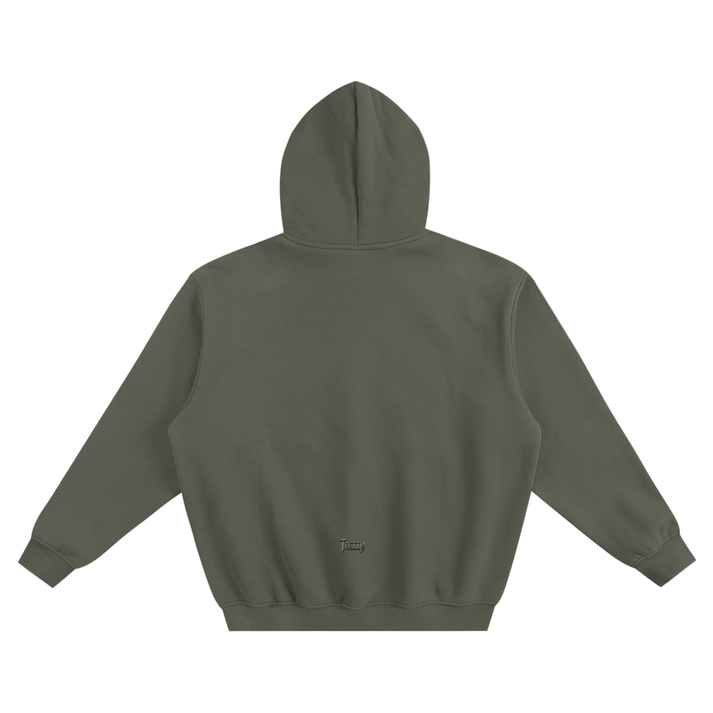 Fleeced Boxy Hoodie