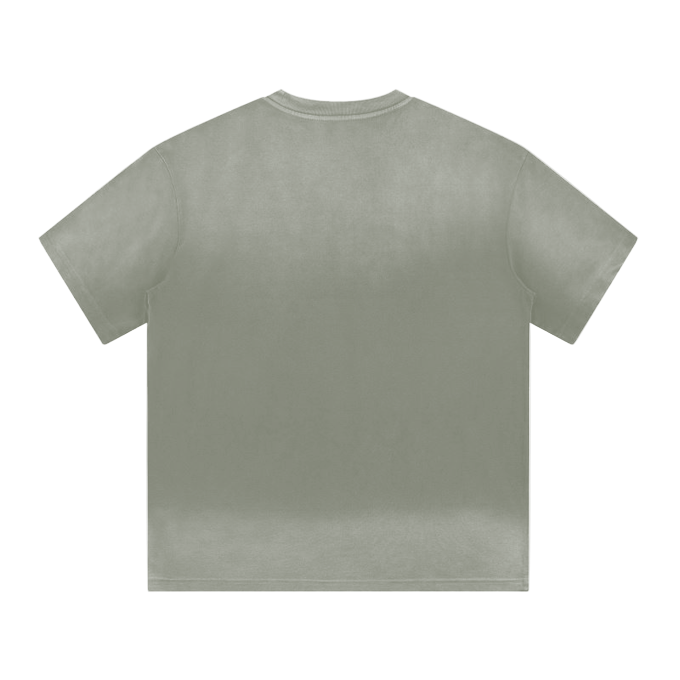 “I” Shape Gradient Washed T-Shirt