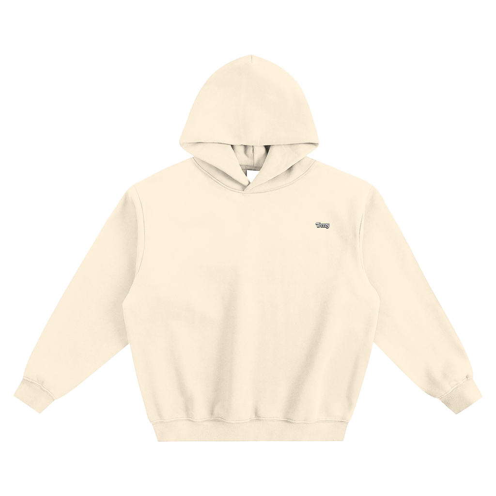 Fleeced Boxy Hoodie
