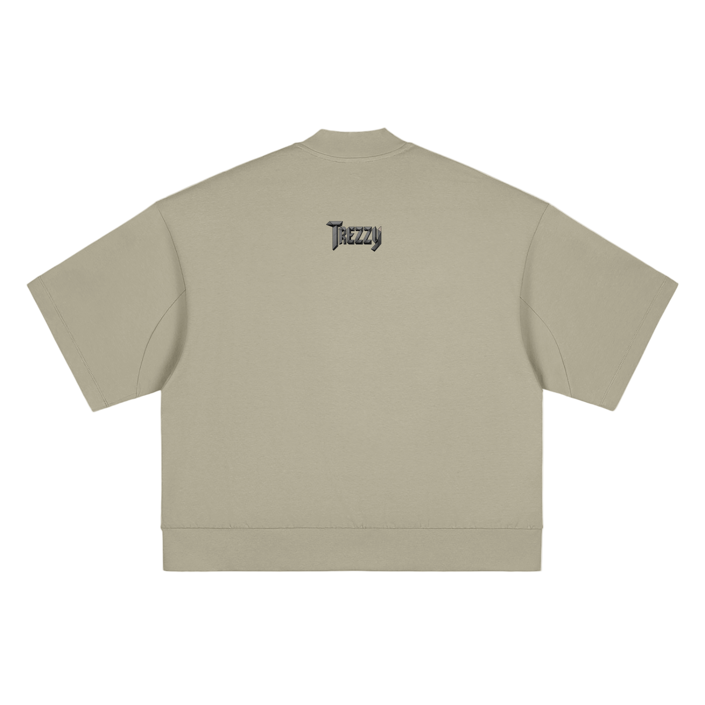 Heavyweight Oversized Mock Neck T-shirt