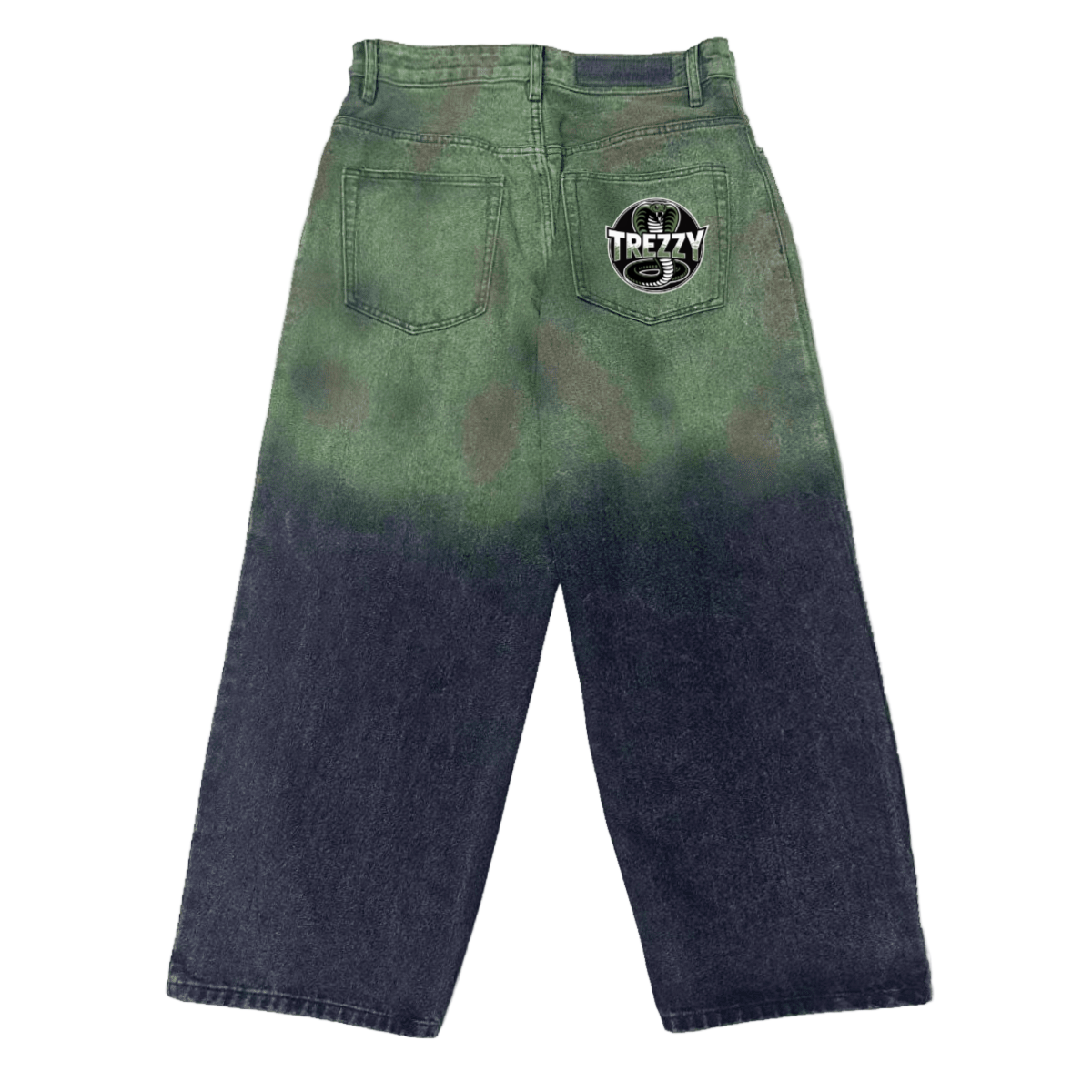 Unissex Aurora Loose Wide-leg Jeans