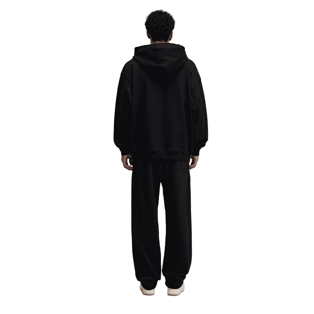 Windproof Sports Zip-up Hoodie with Built-in Face Mask