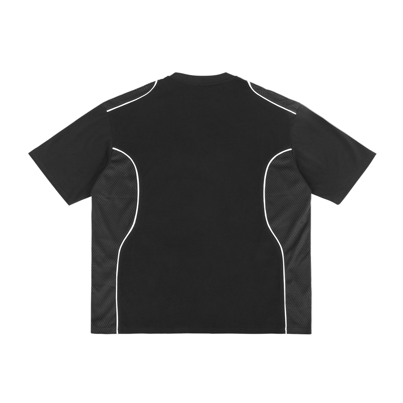 Contrast Piped Panel T-Shirt