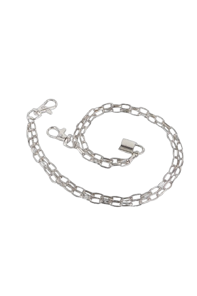 Double Layered Iron Chain Belt