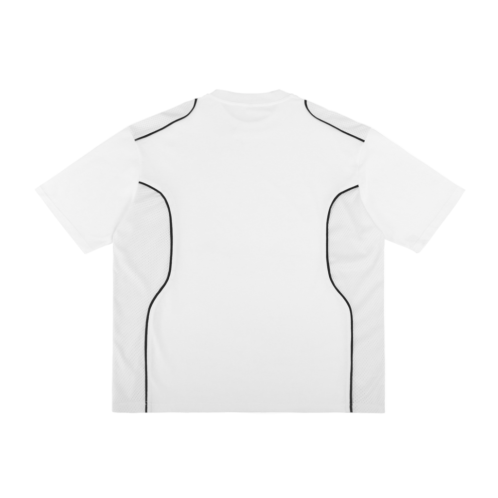 Contrast Piped Panel T-Shirt