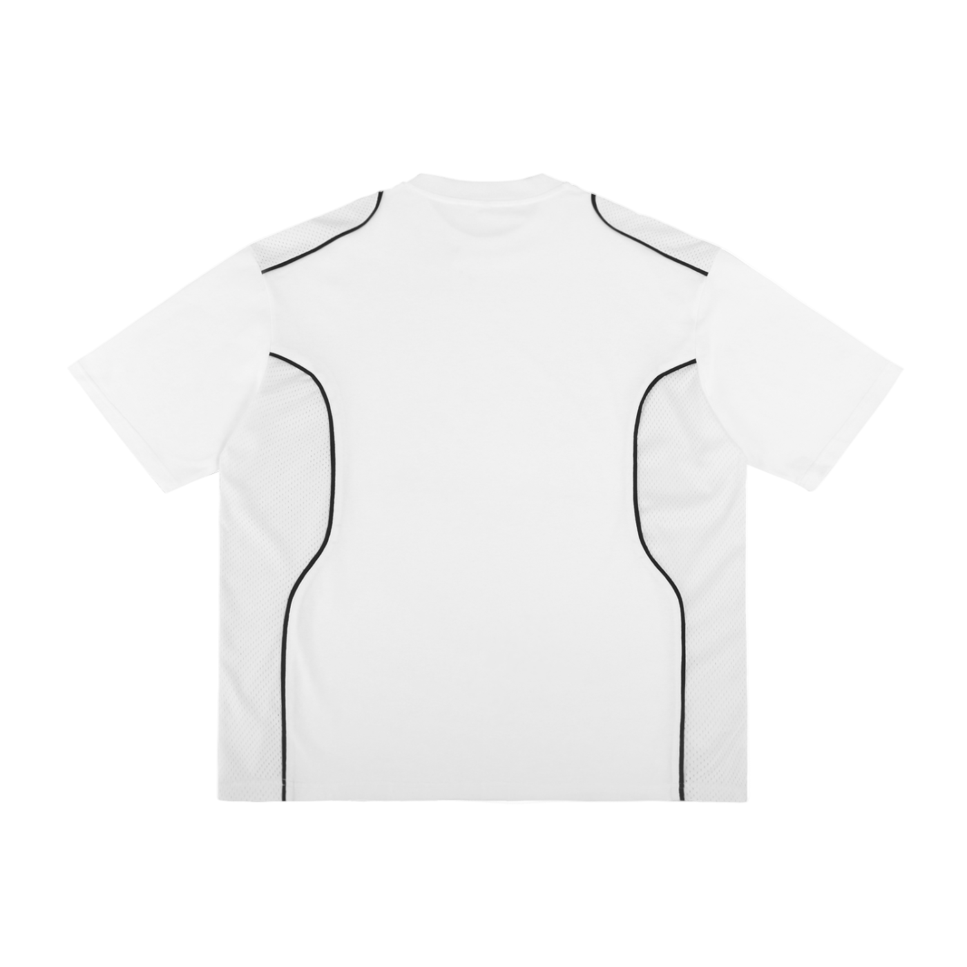 Contrast Piped Panel T-Shirt