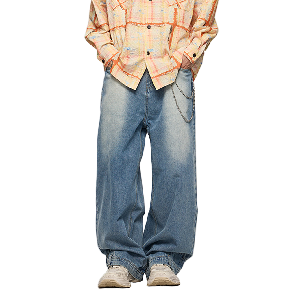 2024 Mirror Wide-leg Jeans