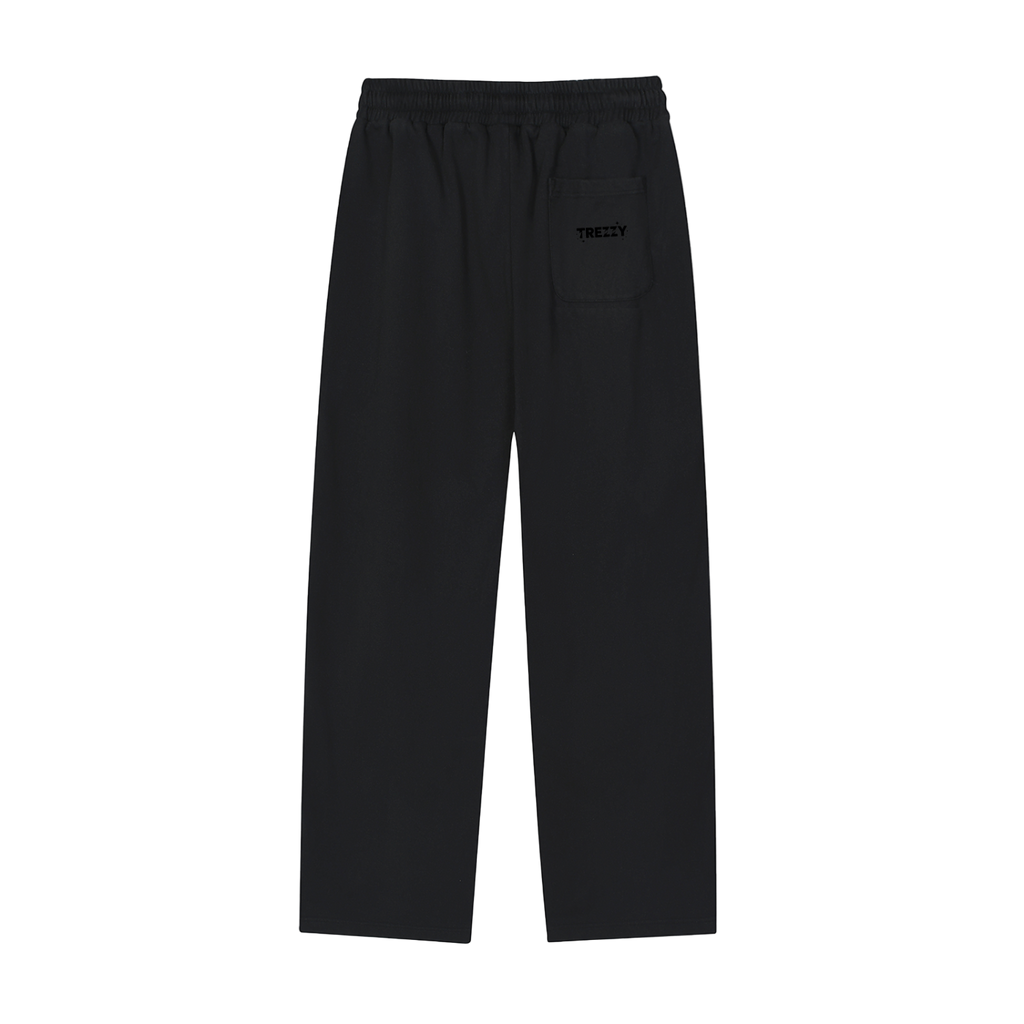 Reflection Striped Straight-Leg Sweatpants