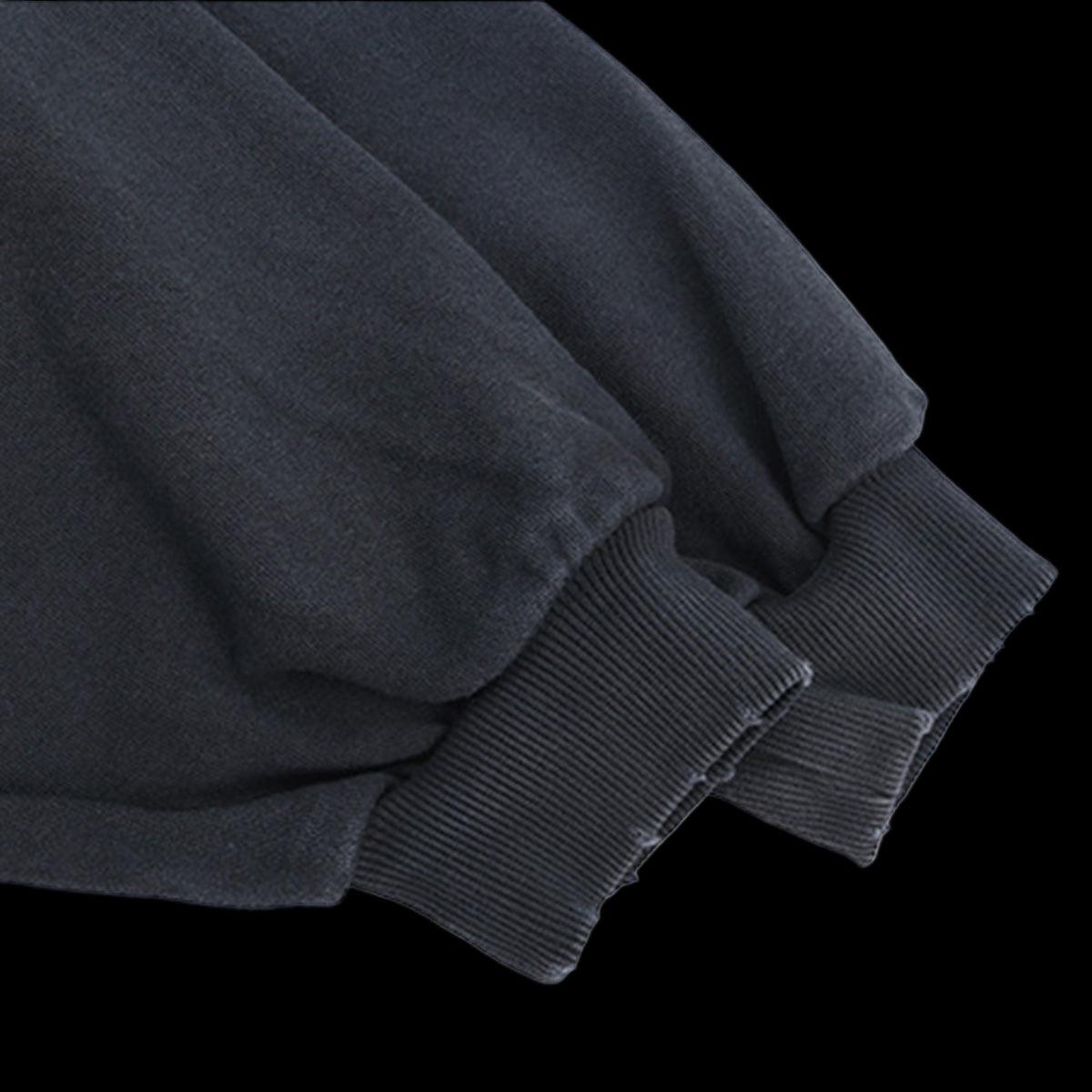 Reverse Pocket Design Distressed Hoodie