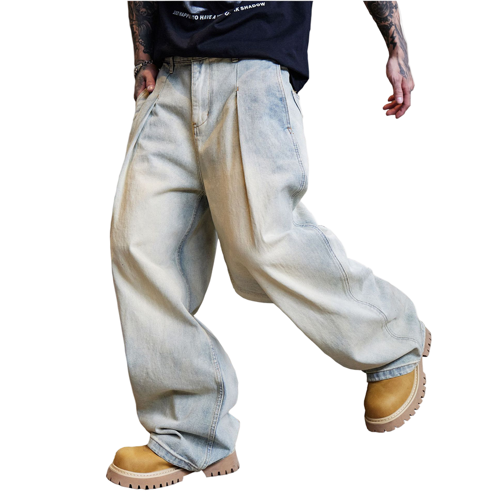 Relaxed Wide-Leg Jeans