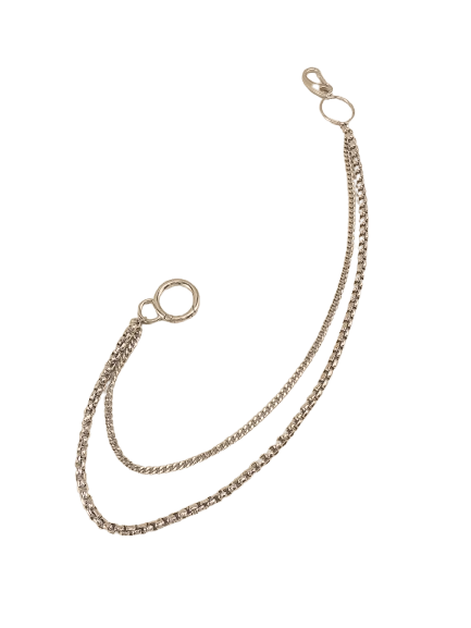 Double-Layered Metal Chain Belt