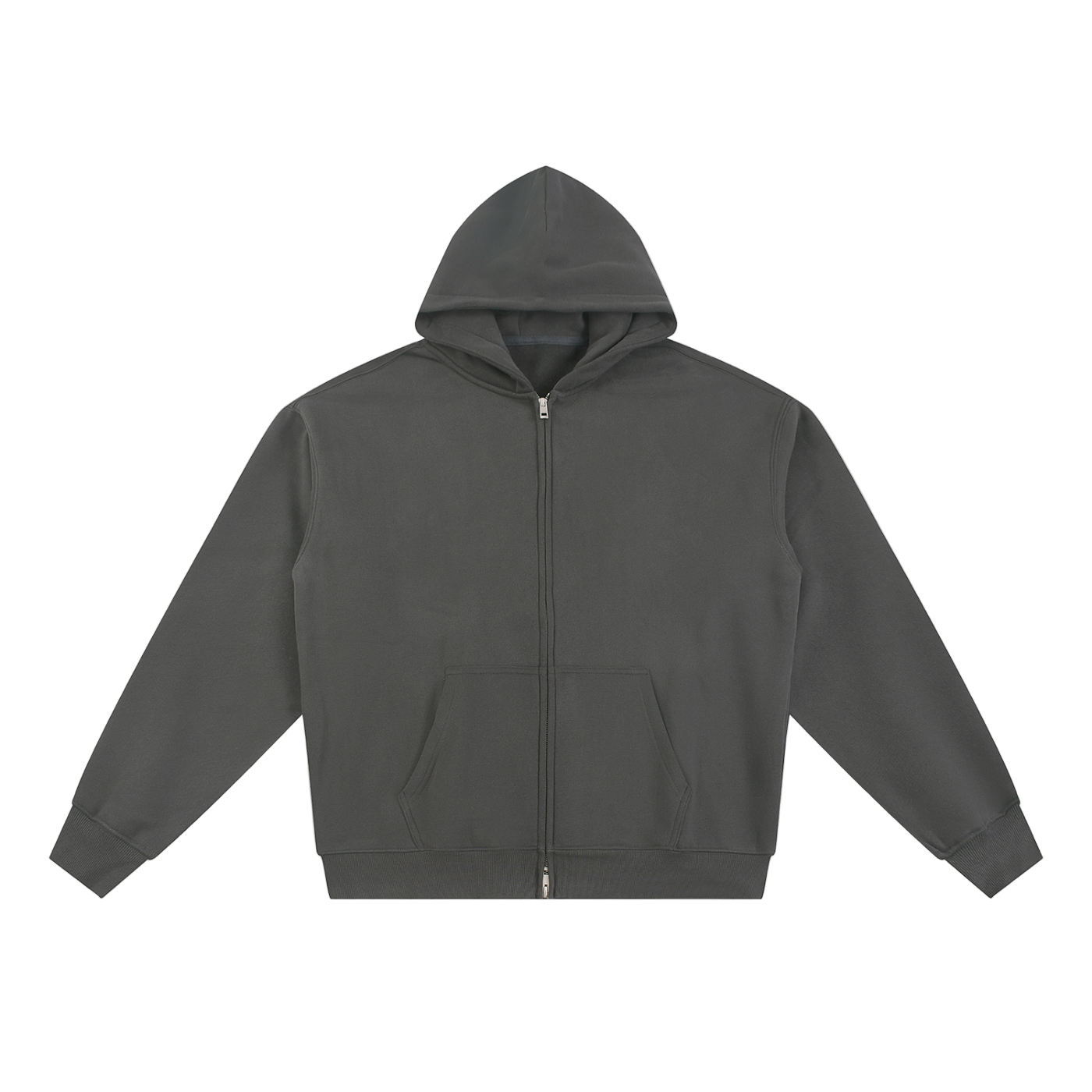 Essential Fleece Zip-Through Hoodie