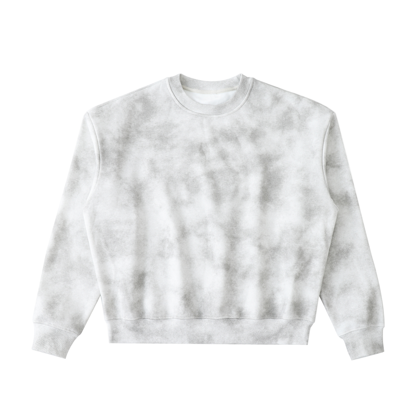 Dirty Washed Boxy Fleeced Sweatshirt