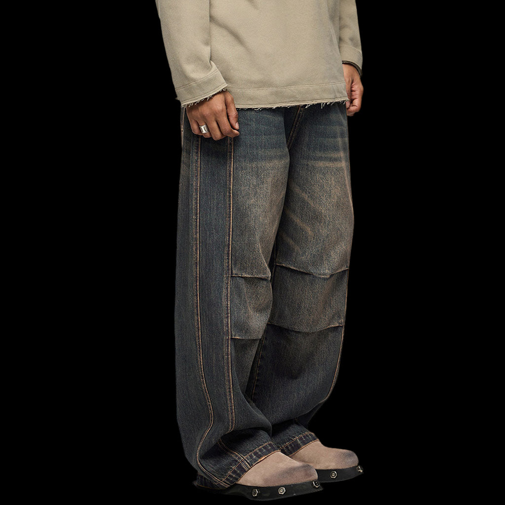 Super Quality Tailoring Straight-Leg Vintage Jeans