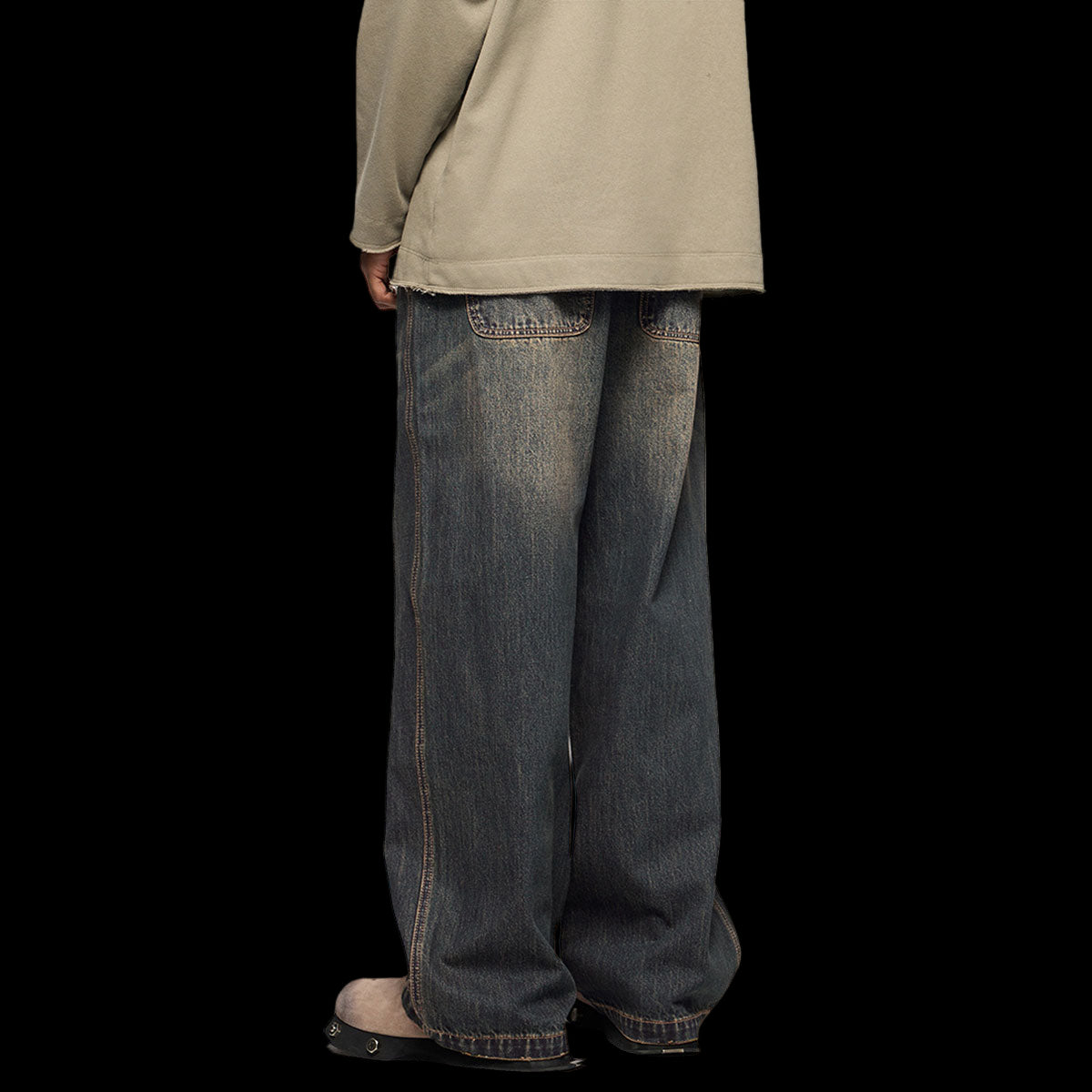 Super Quality Tailoring Straight-Leg Vintage Jeans