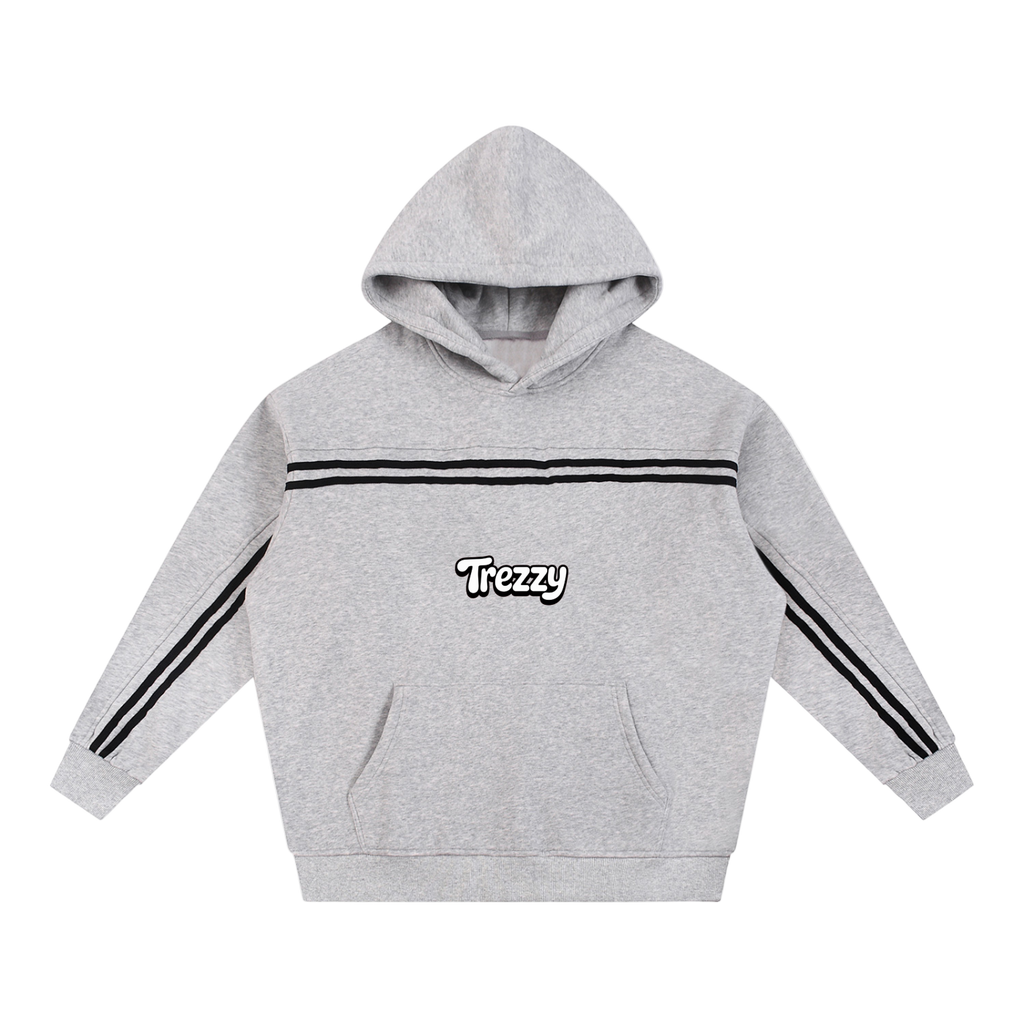 Sun Fade Contrast Tape Fleece Hoodie