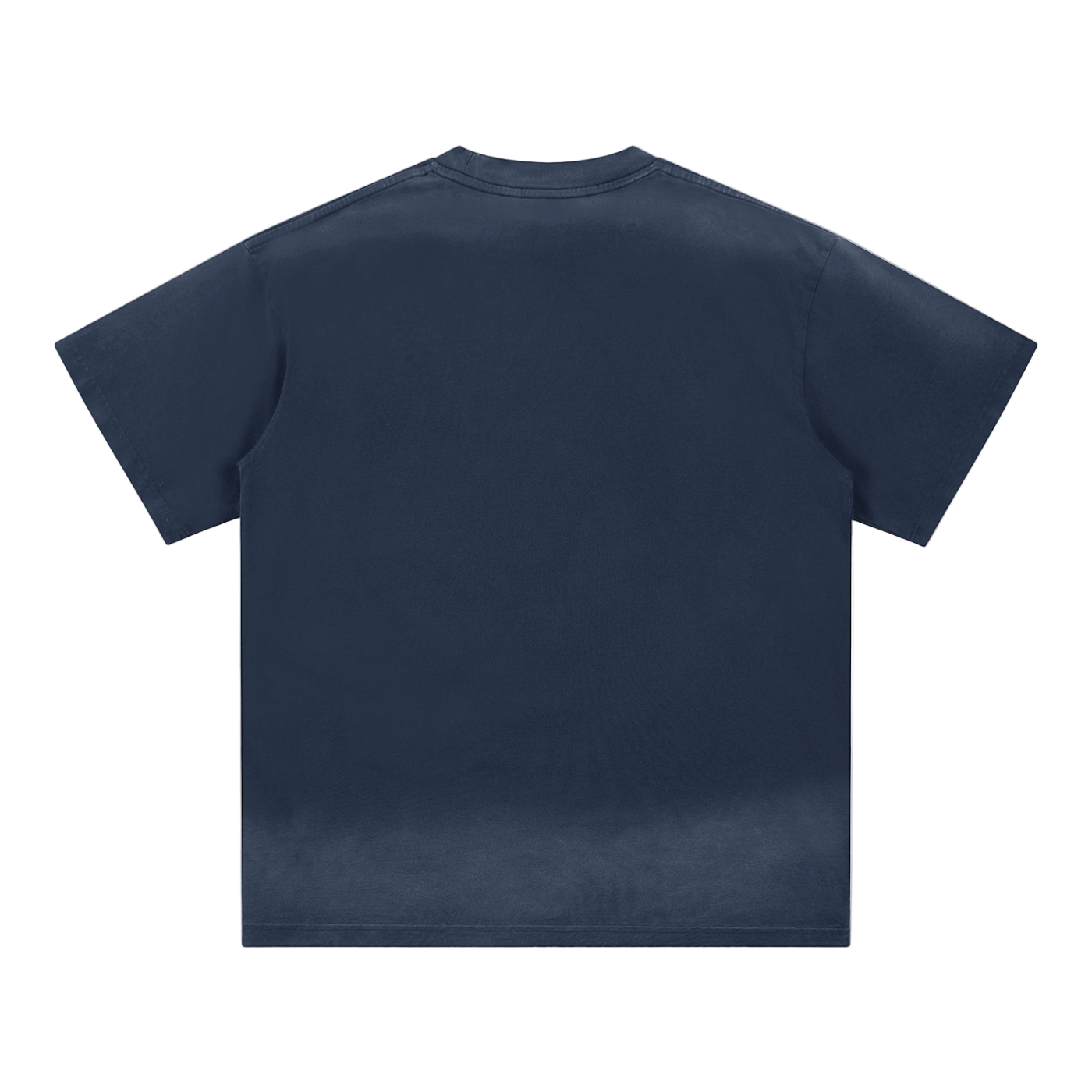 Petite Crew Neck Sunfade Edge T-Shirt