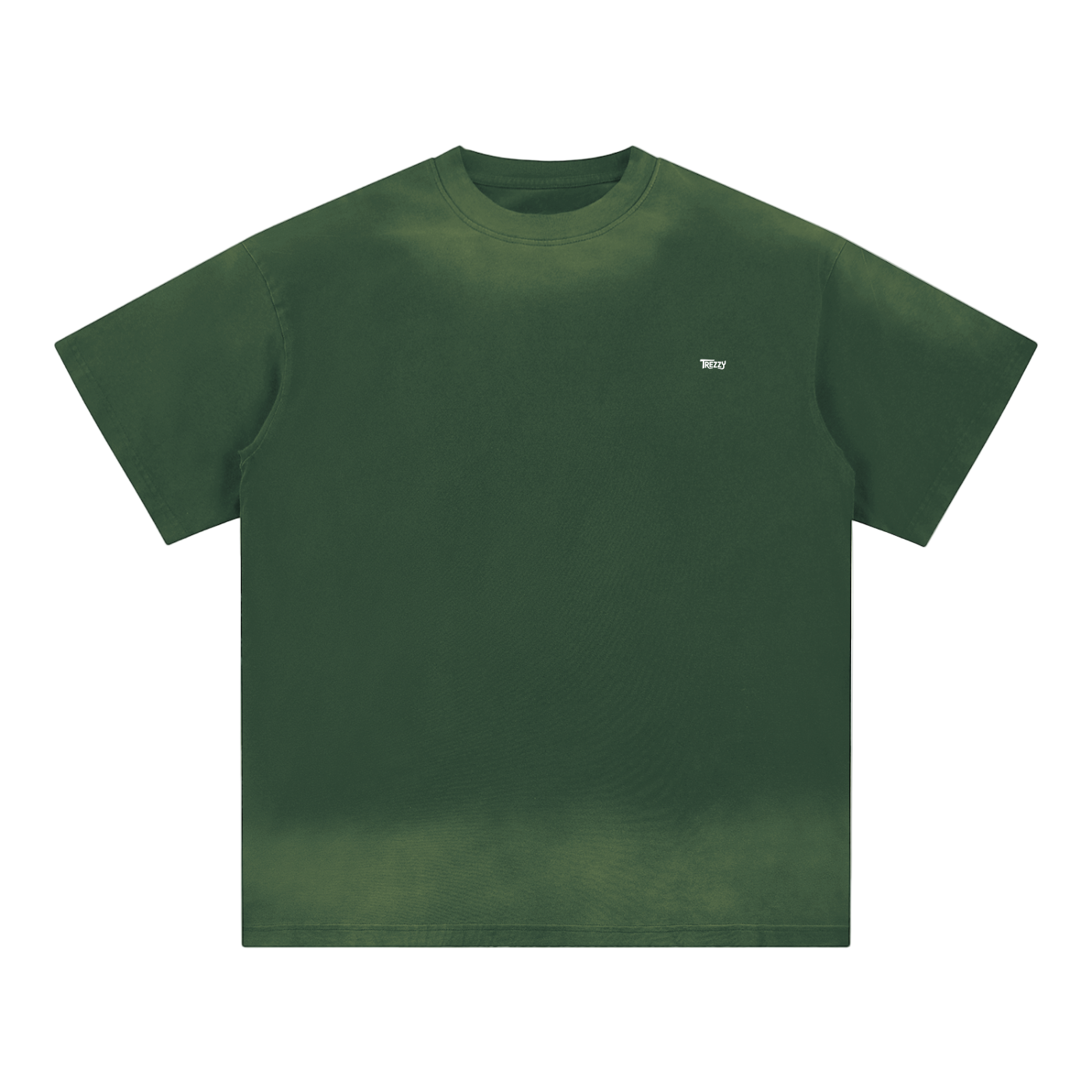 Petite Crew Neck Sunfade Edge T-Shirt