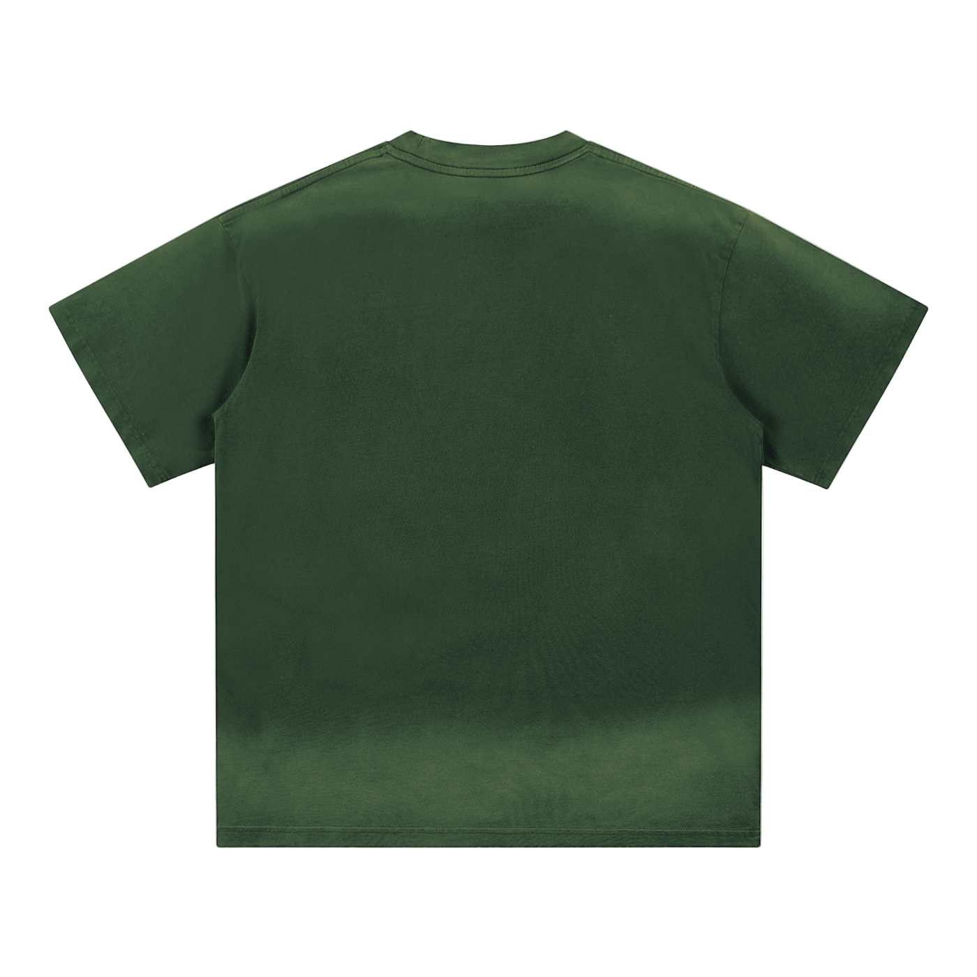 Petite Crew Neck Sunfade Edge T-Shirt