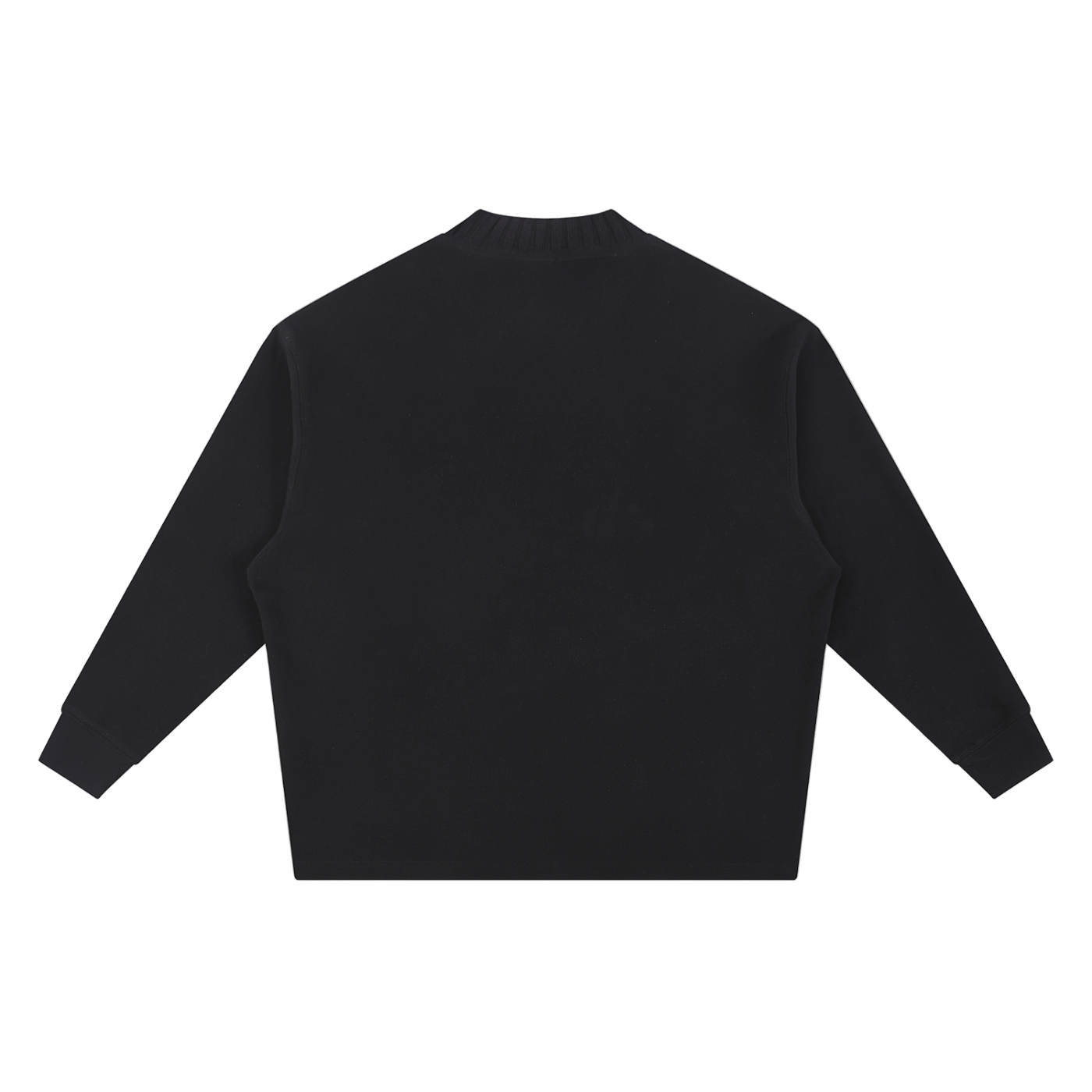 Knitted Round Neck Oversize Sweatshirt