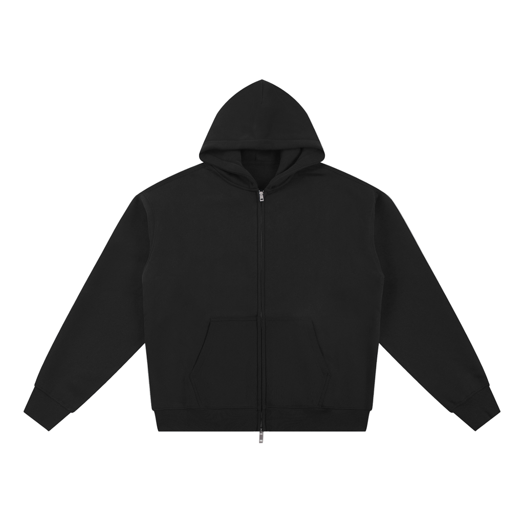 Essential Fleece Zip-Through Hoodie
