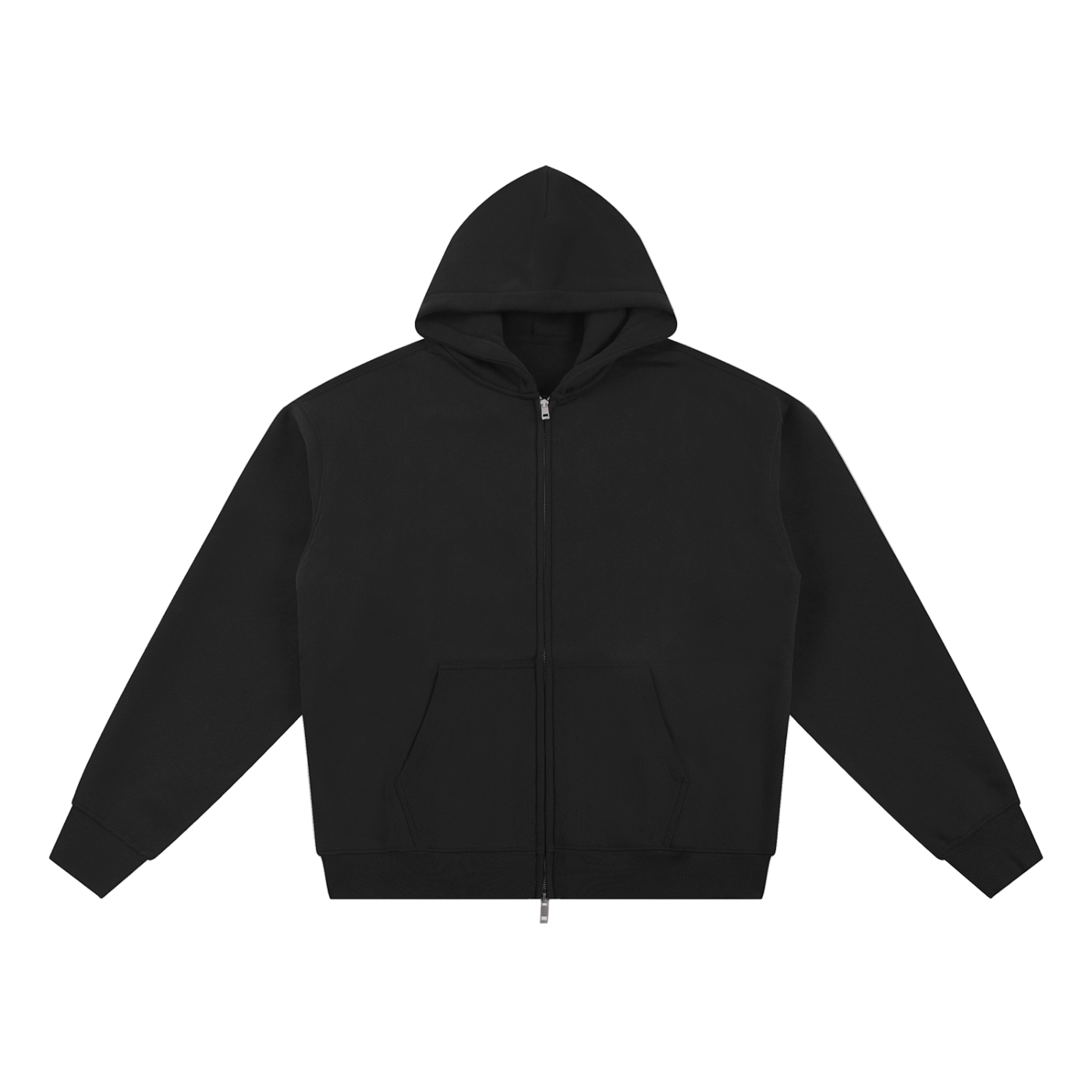 Essential Fleece Zip-Through Hoodie