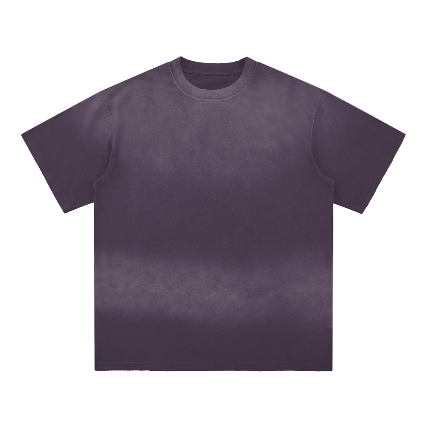 Sun Fade Hand-Frayed Cotton T-Shirt