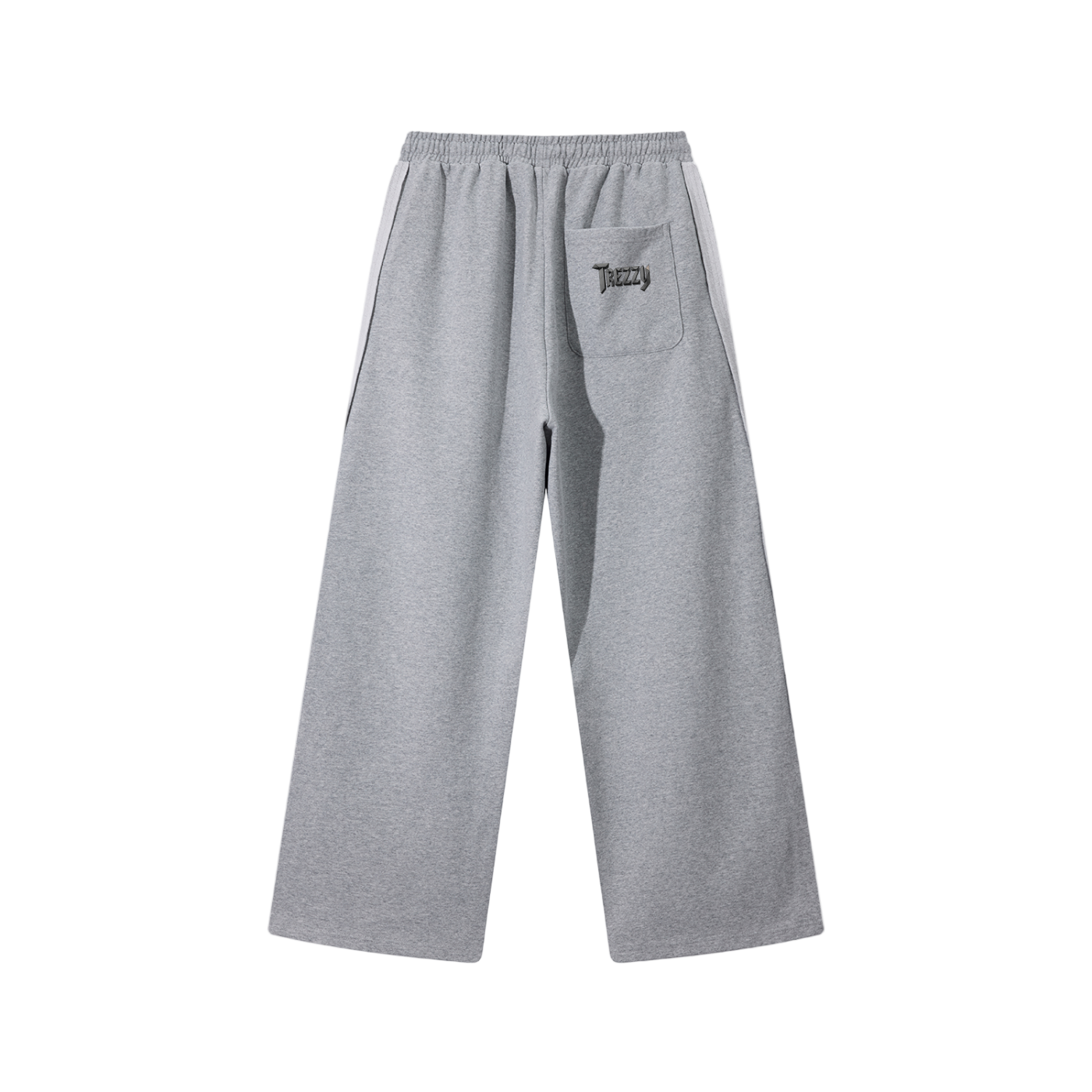 Contrast Tape Straight-Leg Sweatpants