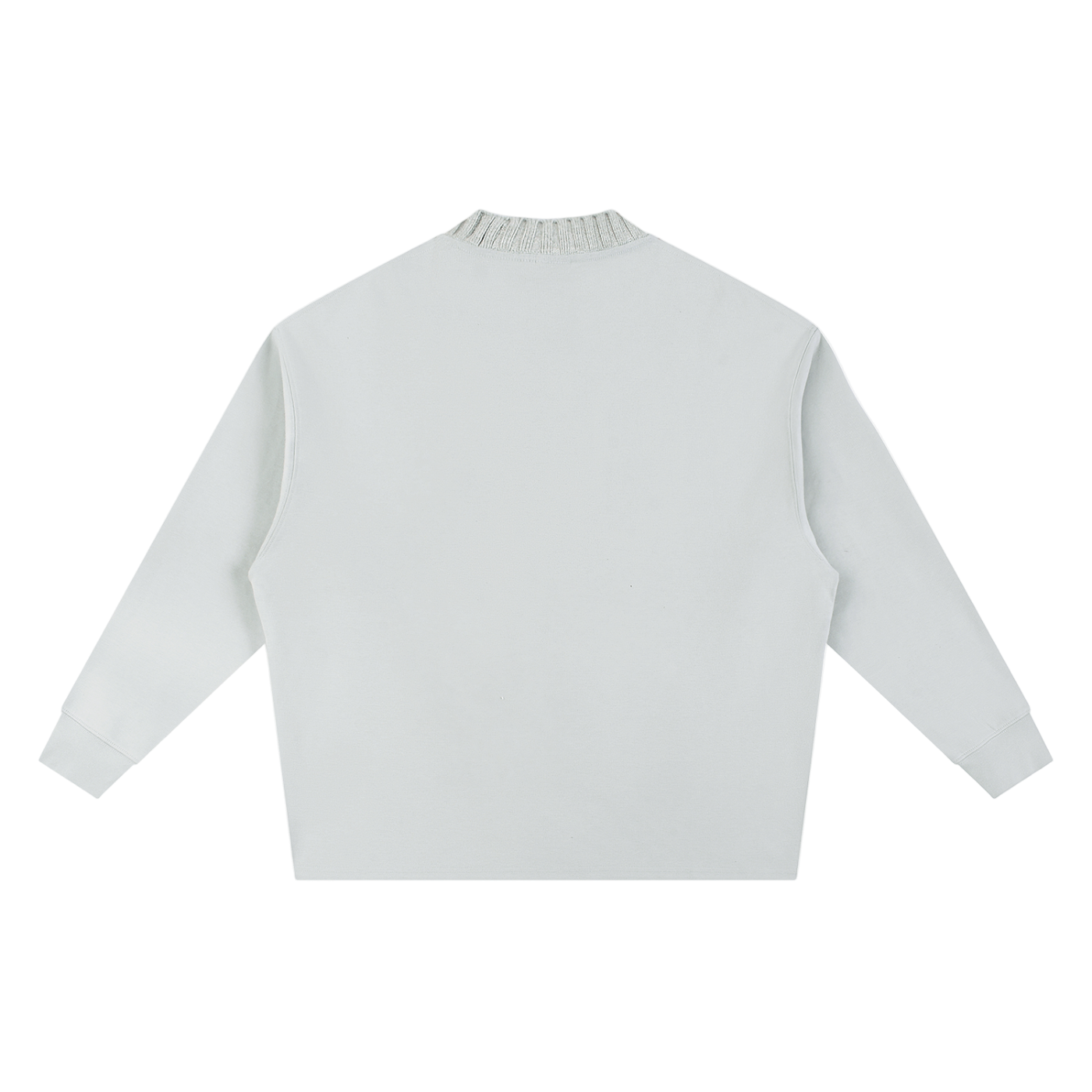 Knitted Round Neck Oversize Sweatshirt