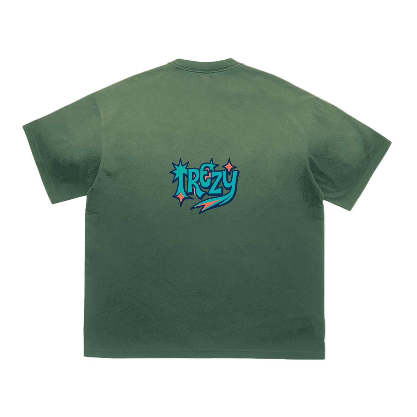 Tiger Stripe Gradient Washed T-Shirt