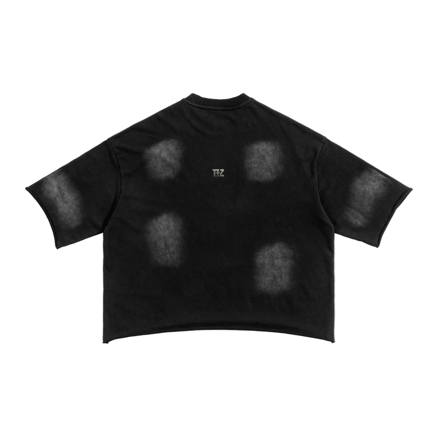 Sunfade French Terry Raw Edge T-Shirt