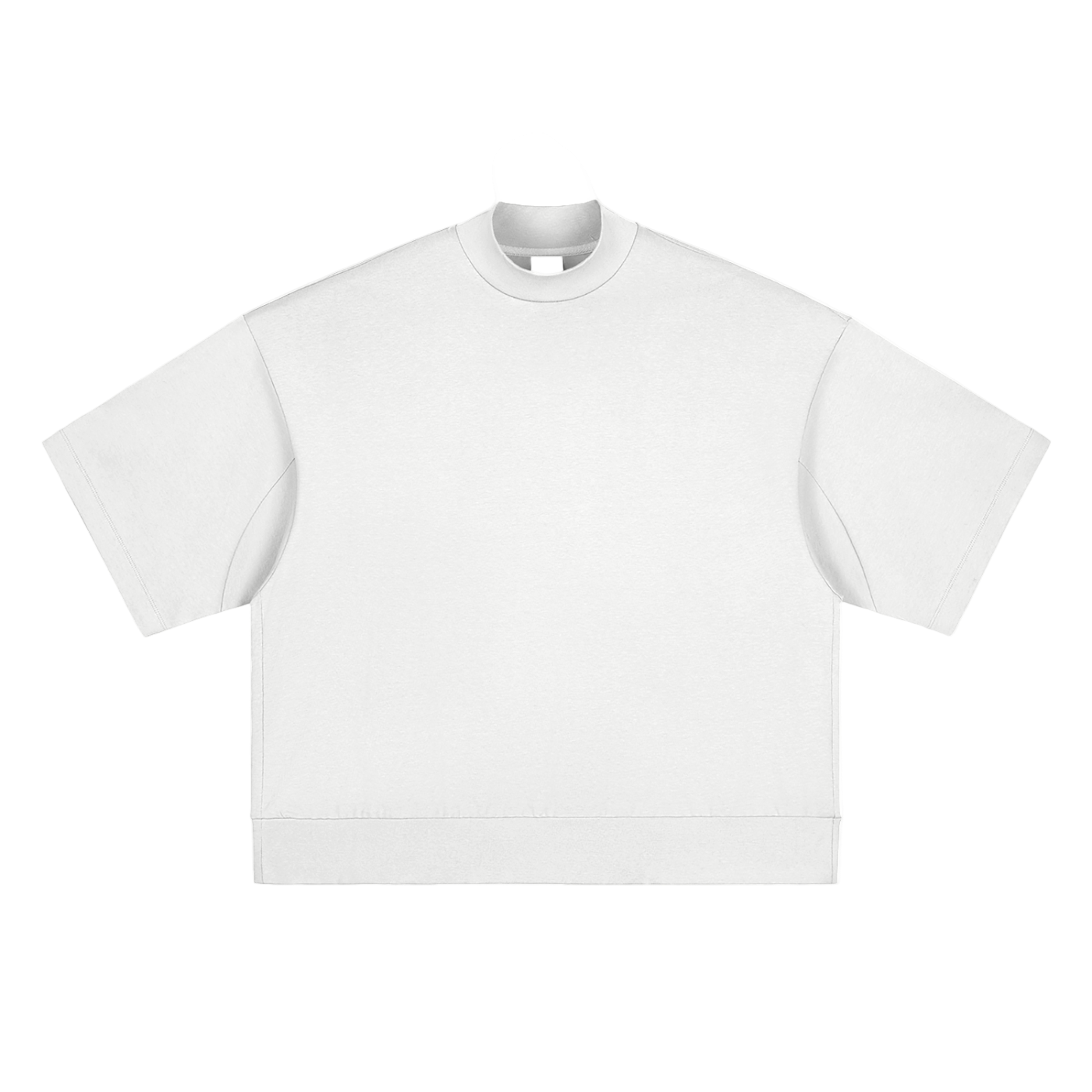 Heavyweight Oversized Mock Neck T-shirt