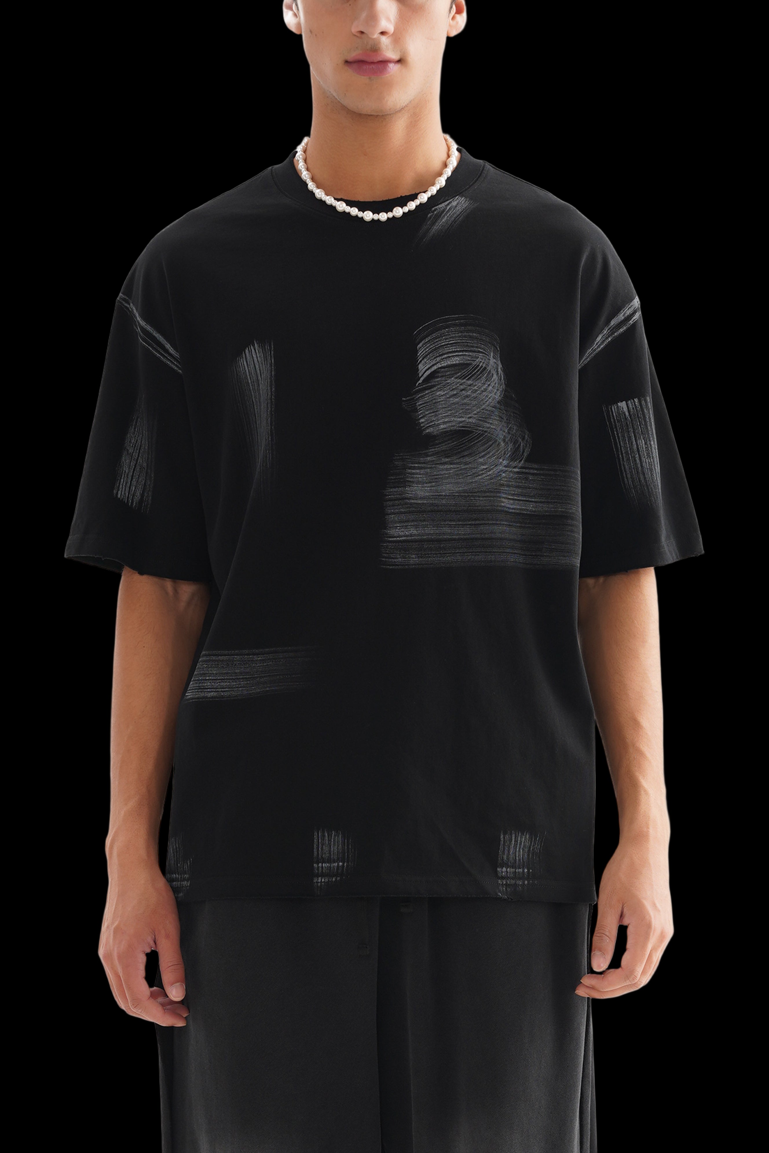 Hand Brushed Cotton T-Shirt