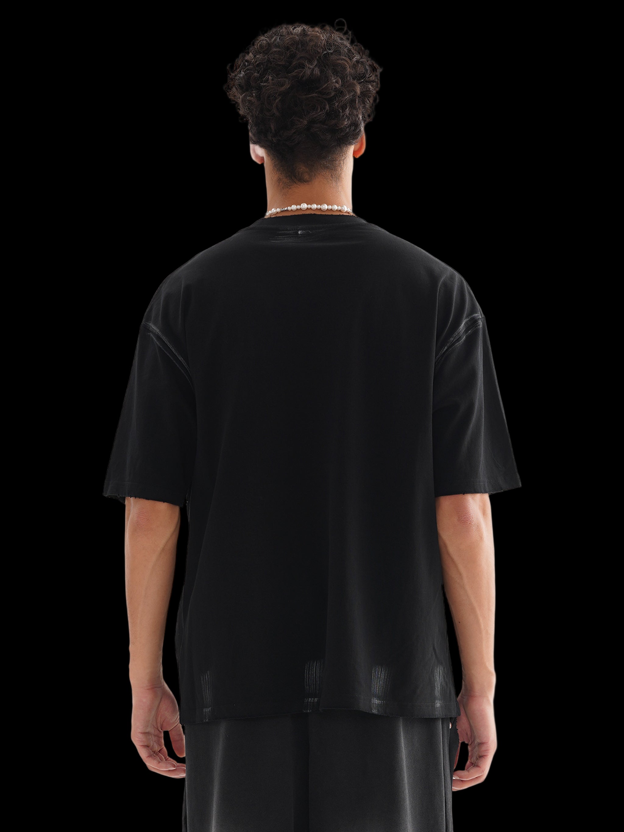 Hand Brushed Cotton T-Shirt