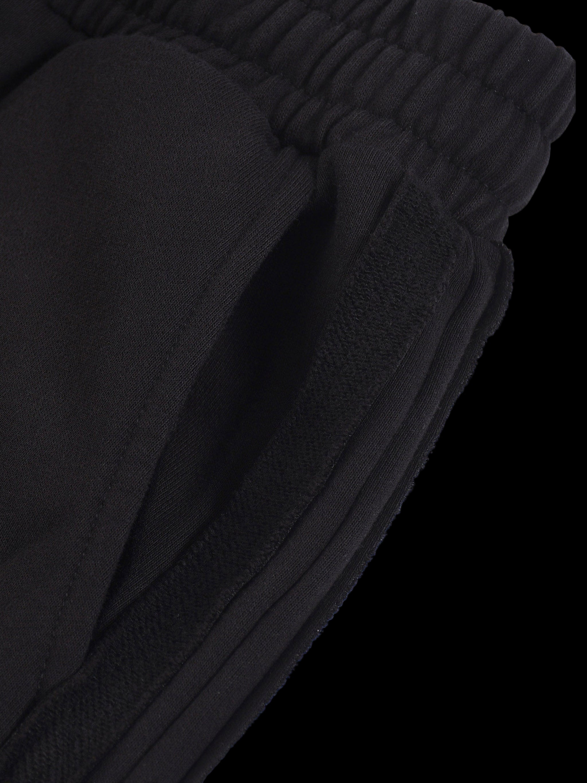 Contrast Tape Straight-Leg Sweatpants